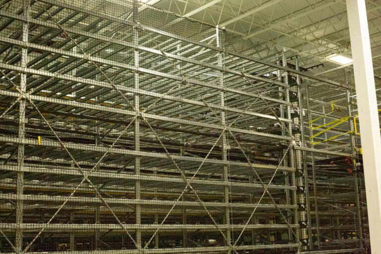 Rack Storage System that was installed at Dematic