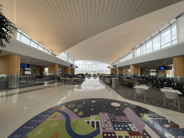 Interior view of the Gerald R. Ford International Airport - Elevate Concourse A Expansion