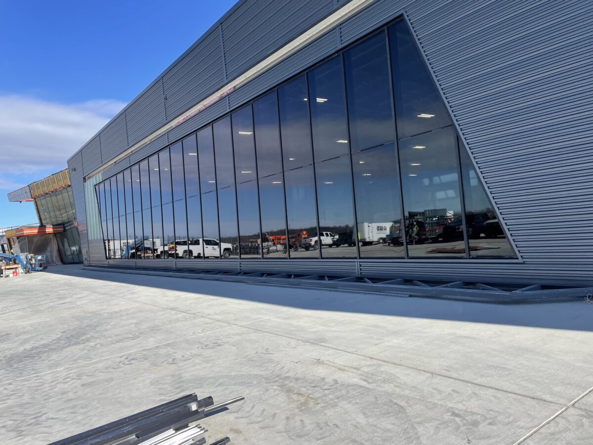 Exterior view of the Otter Air Services - Hangar & Corporate Office