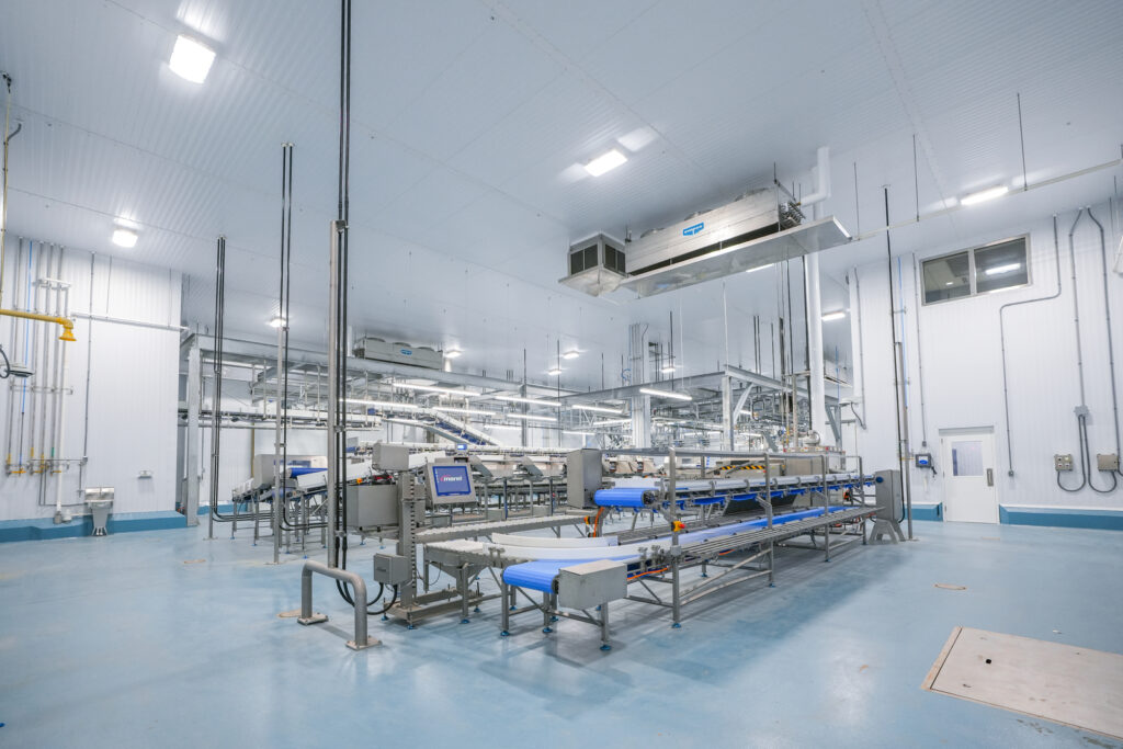 Interior view of West Michigan Beef Company - Processing Facility