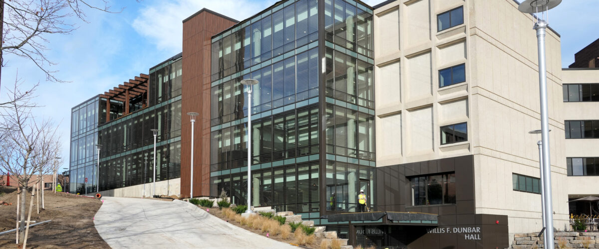 Exterior view of Western Michigan University - Dunbar Hall