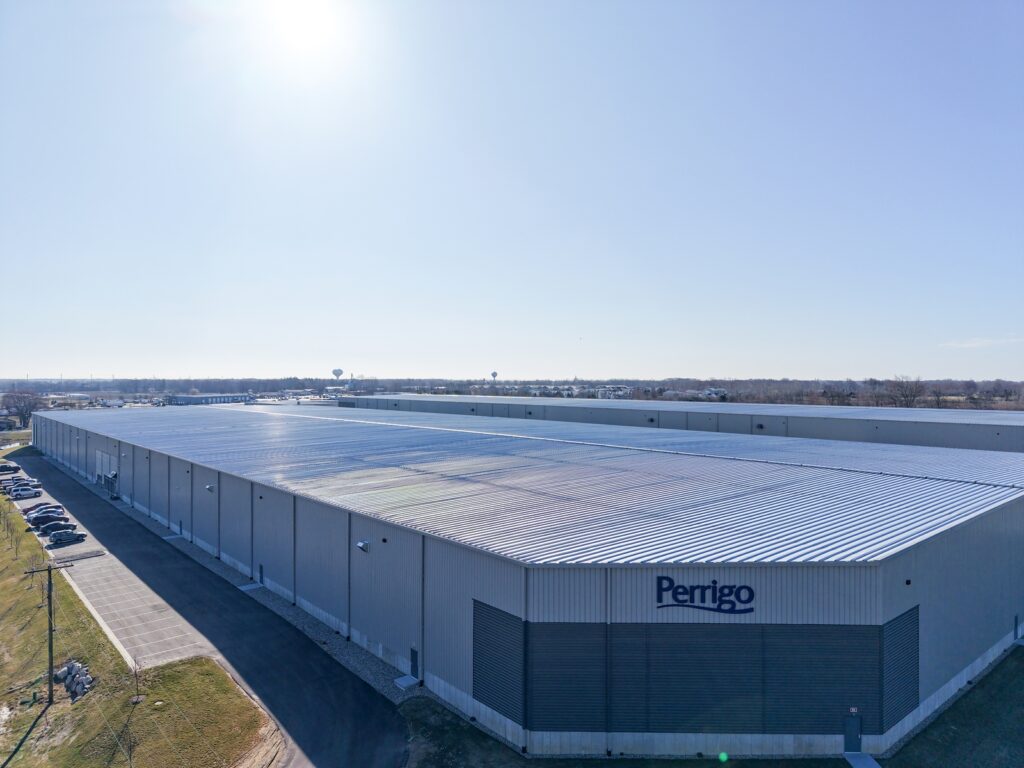 exterior of the interchange distribution center