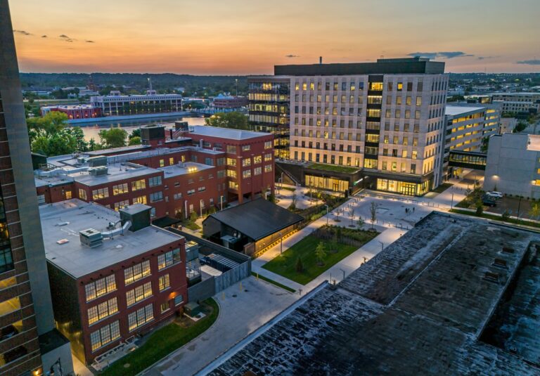 Exterior of Corewell Health Place