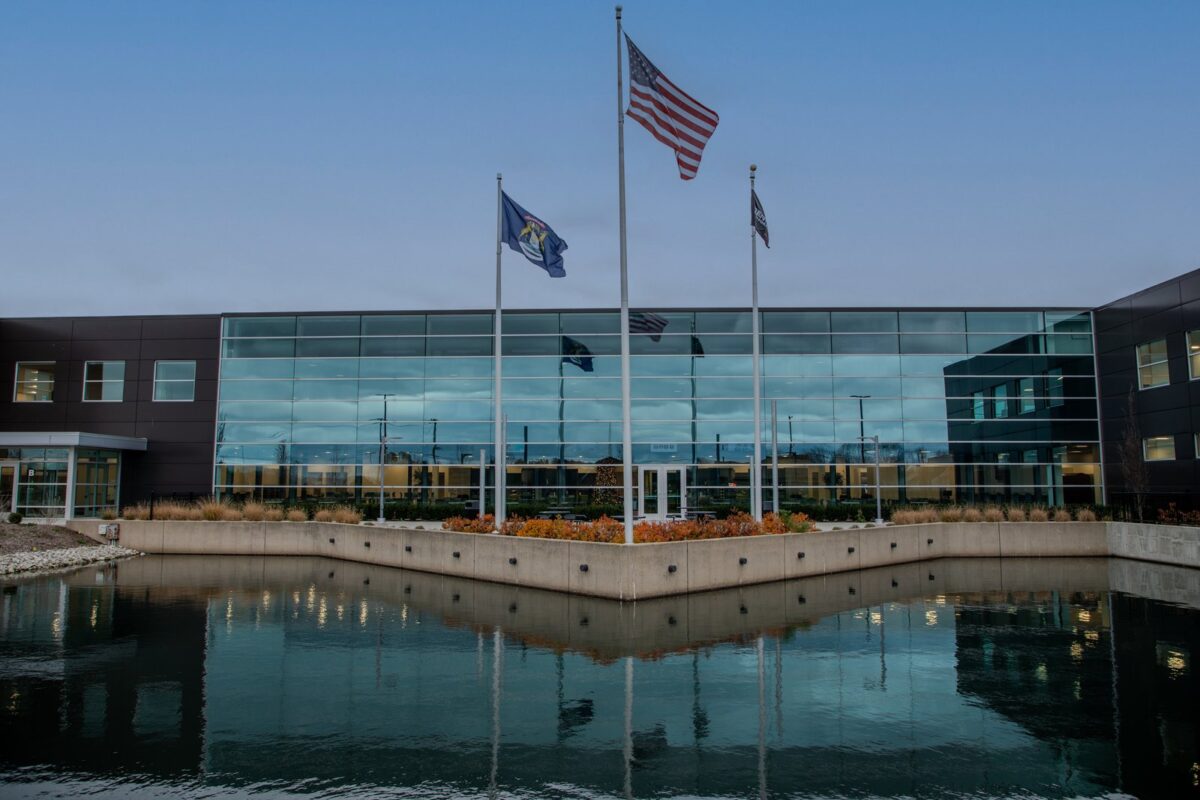 exterior of the Gentex Corporation State Street Facility