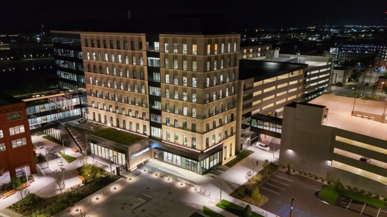 The exterior of Corewell Health Place