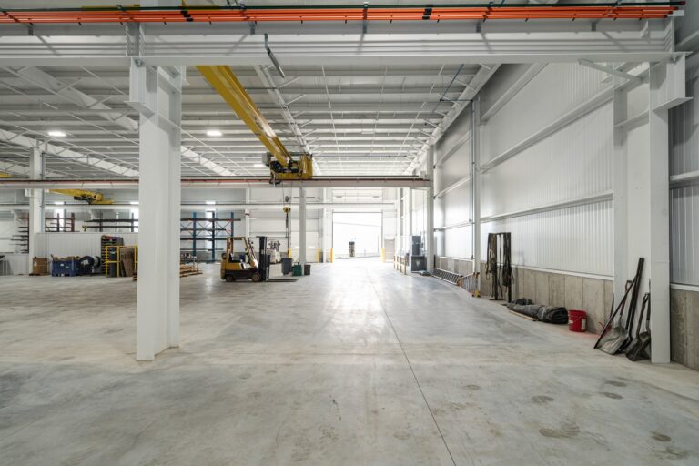 interior floor of building 2 at Specialty Tooling Systems