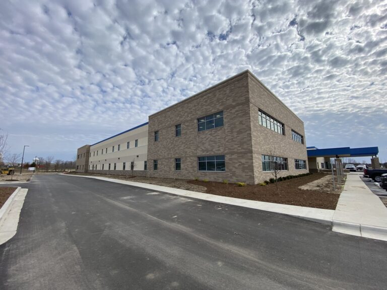 The exterior of UHS & Trinity Health MI — Southridge Behavioral Hospital
