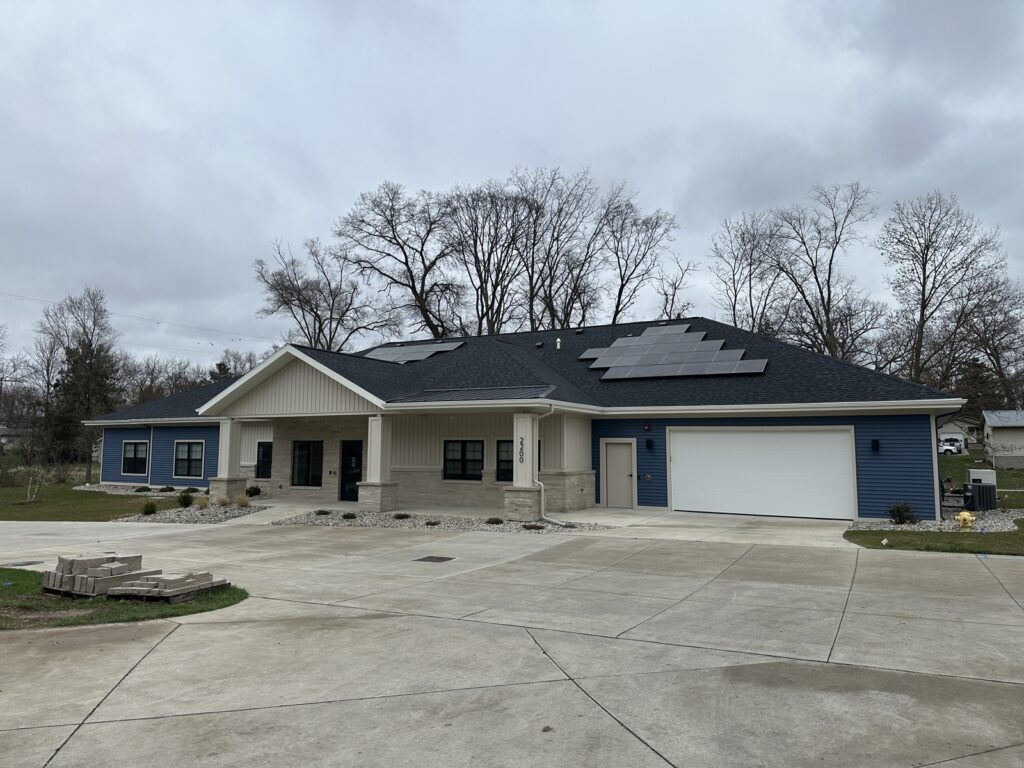 The exterior of David's House Ministries — Birch Tree Lodge