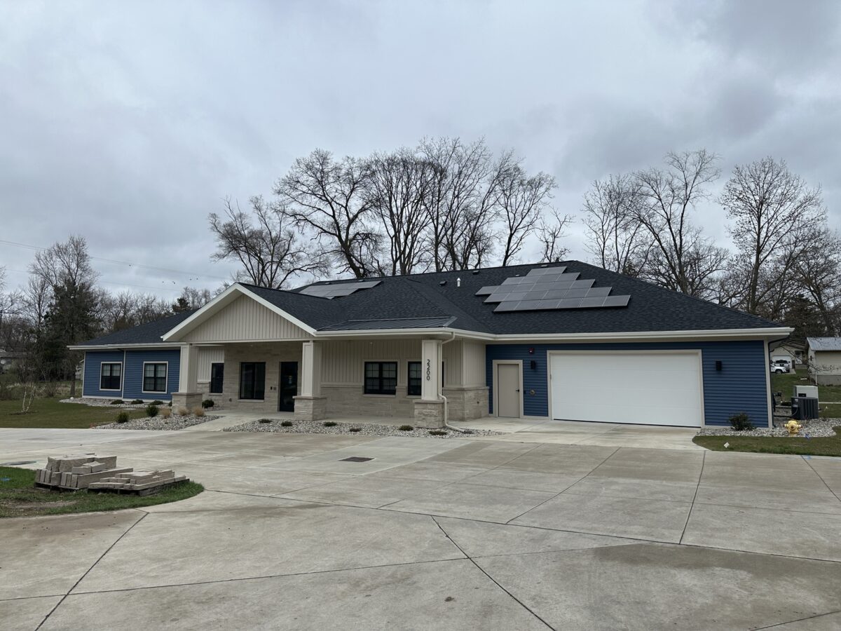 The exterior of David's House Ministries — Birch Tree Lodge