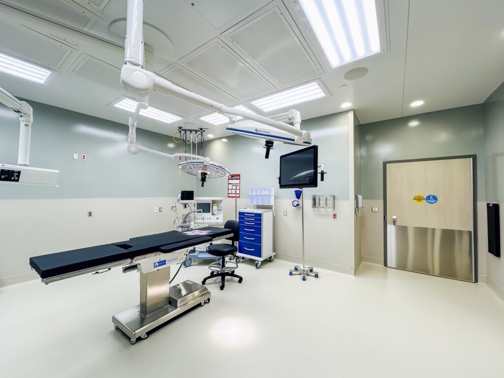 Interior of medical facility