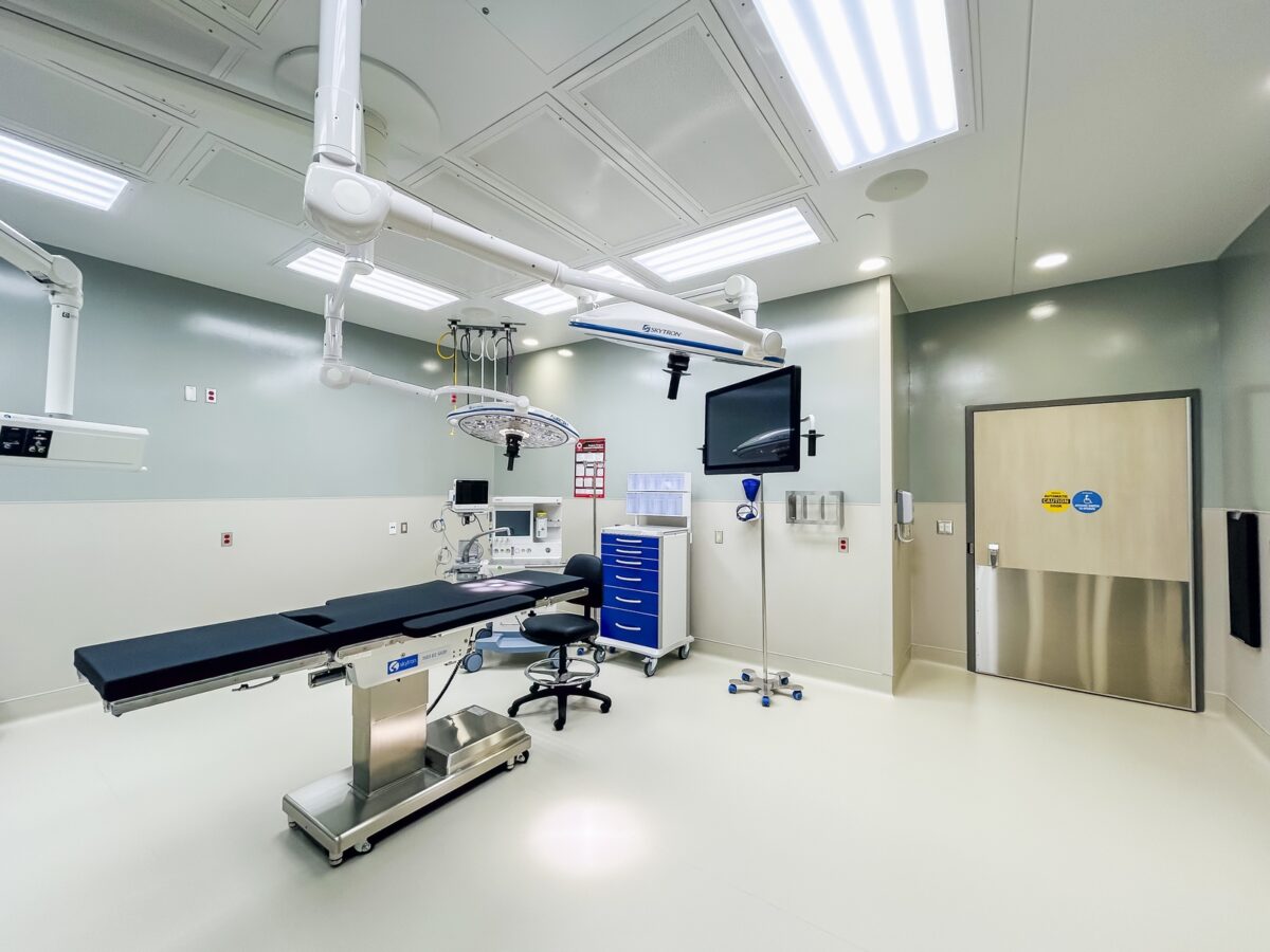 Interior of medical facility