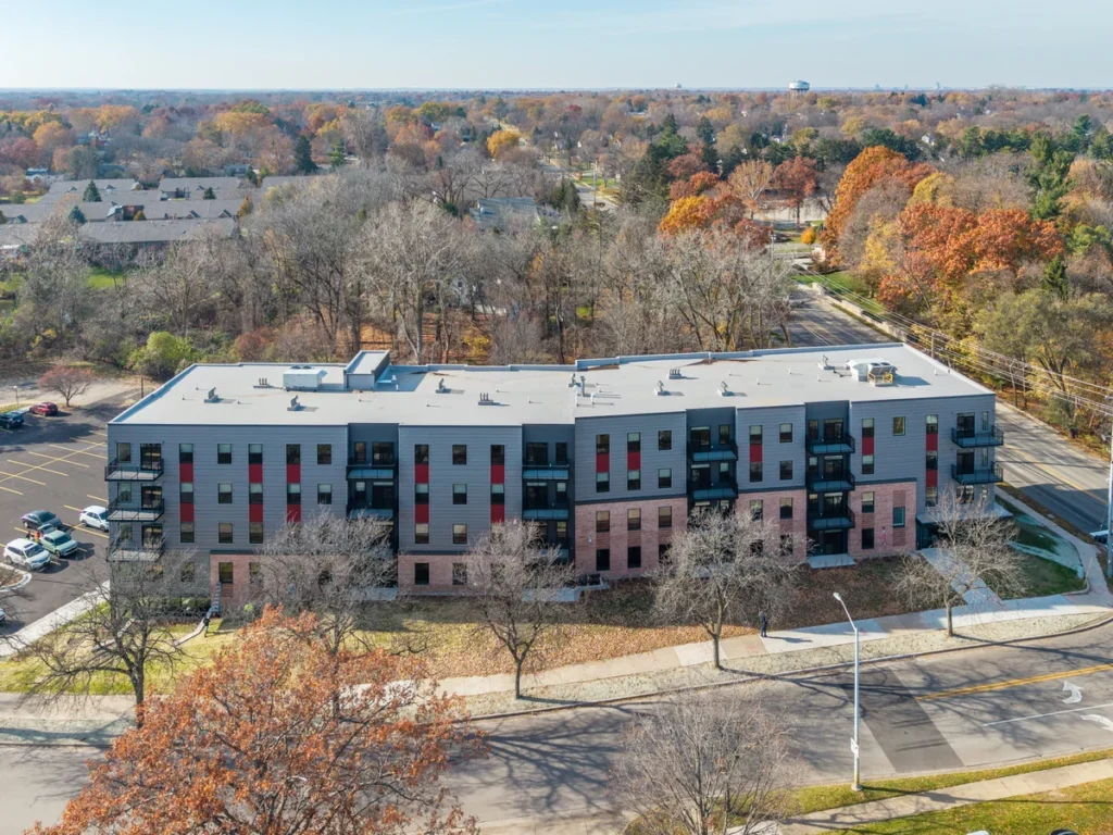 The exterior of Calvin Theological Seminary — 3300 Apartments