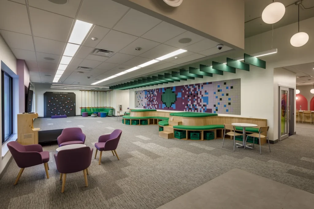 The interior of the Girl Scouts of Michigan Shore to Shore — DreamLab